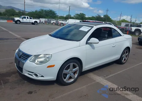 2007 Volkswagen Eos 2.0T z USA, uszkodzony, nr VIN WVWDA71F17V027117